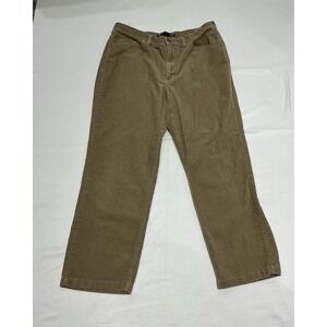 Ralph Lauren Sport Corduroy Pants Womens 12 Tan Vintage‎ Made in Hong Kong